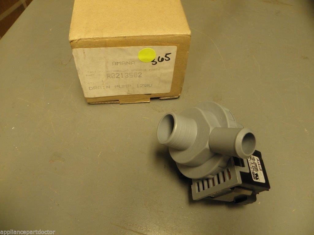 Amana Dishwasher R0213582 Drain Pump 120v NEW IN BOX Amana Dishwasher R0213582 Drain Pump 120v NEW IN BOX